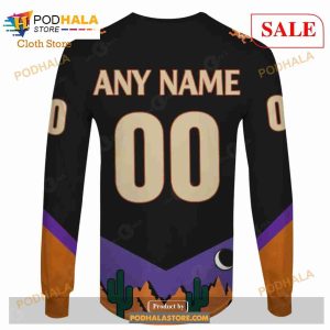 Custom Name And Number NHL Arizona Coyotes Shirt Sweatshirt Hoodie 3d 5