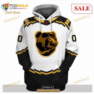 Custom Name And Number NHL Boston Bruins Shirt Sweatshirt Hoodie 3d 2