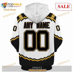 Custom Name And Number NHL Boston Bruins Shirt Sweatshirt Hoodie 3d 3