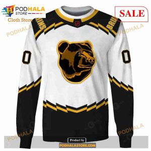 Custom Name And Number NHL Boston Bruins Shirt Sweatshirt Hoodie 3d 4