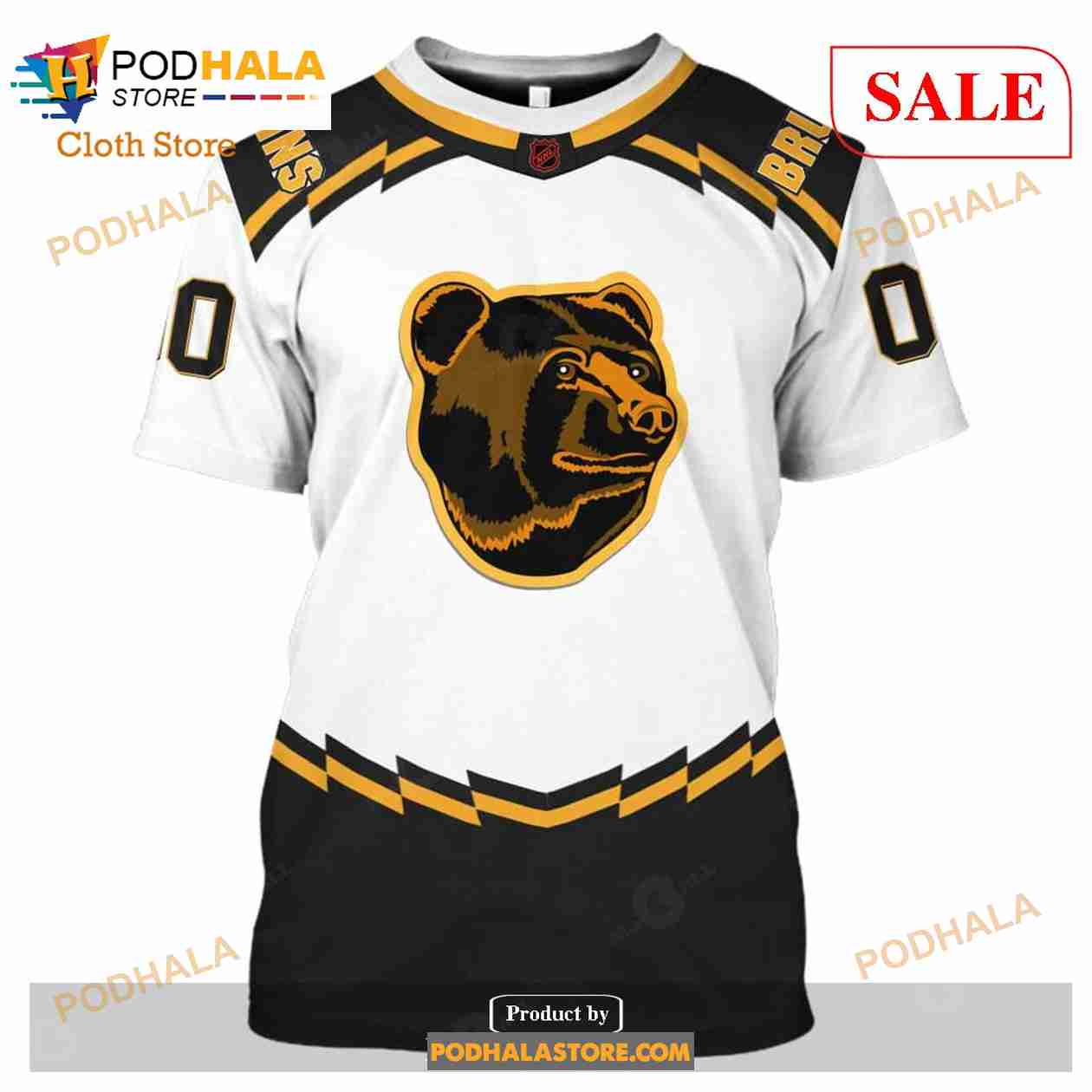 Custom Name And Number NHL Boston Bruins Shirt Sweatshirt Hoodie 3D - Bring  Your Ideas, Thoughts And Imaginations Into Reality Today