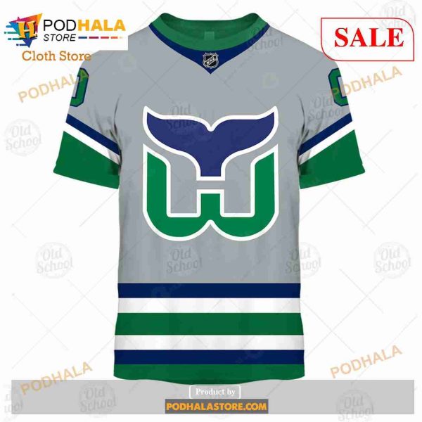 Custom Name And Number NHL Carolina Hurricanes Sweatshirt Hoodie 3D