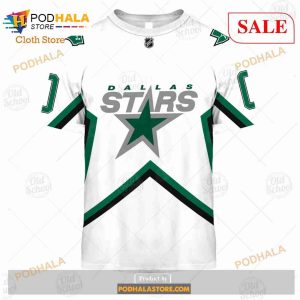 Custom Name And Number NHL Dallas Stars Sweatshirt Hoodie 3d 3