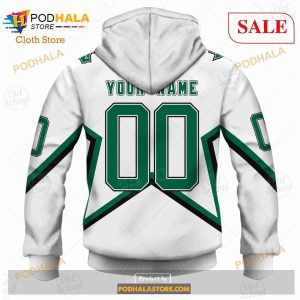 Custom Name And Number NHL Dallas Stars Sweatshirt Hoodie 3d 6