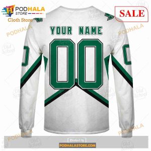 Custom Name And Number NHL Dallas Stars Sweatshirt Hoodie 3d 8