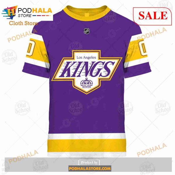Custom Name And Number NHL Los Angeles Kings Sweatshirt Hoodie 3D