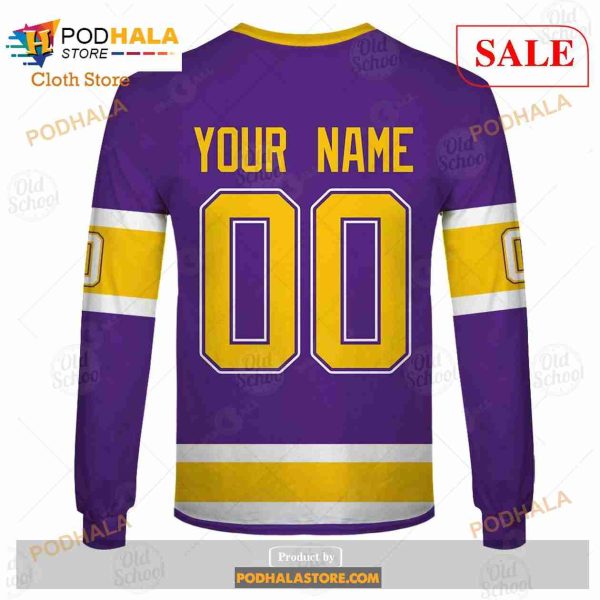 Custom Name And Number NHL Los Angeles Kings Sweatshirt Hoodie 3D