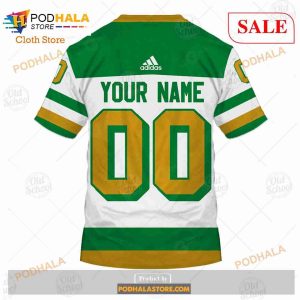 Custom Name And Number NHL Minnesota Wild Sweatshirt Hoodie 3d 7