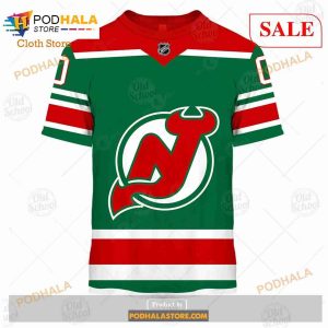 Custom Name And Number NHL New Devils Sweatshirt Hoodie 3d 3