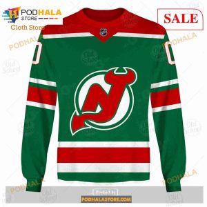 Custom Name And Number NHL New Devils Sweatshirt Hoodie 3d 4