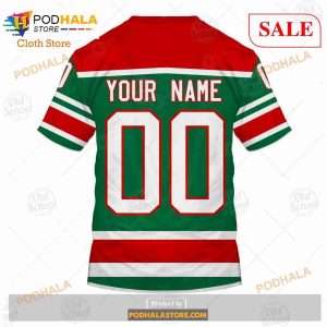 Custom Name And Number NHL New Devils Sweatshirt Hoodie 3d 7