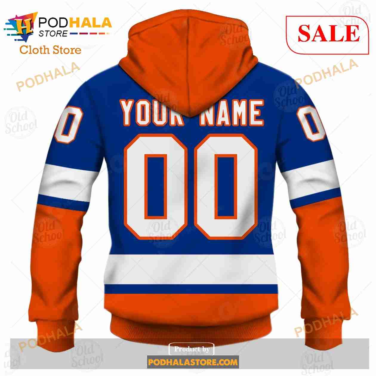 Custom Name And Number NHL New York Islanders Sweatshirt Hoodie 3D - Bring  Your Ideas, Thoughts And Imaginations Into Reality Today
