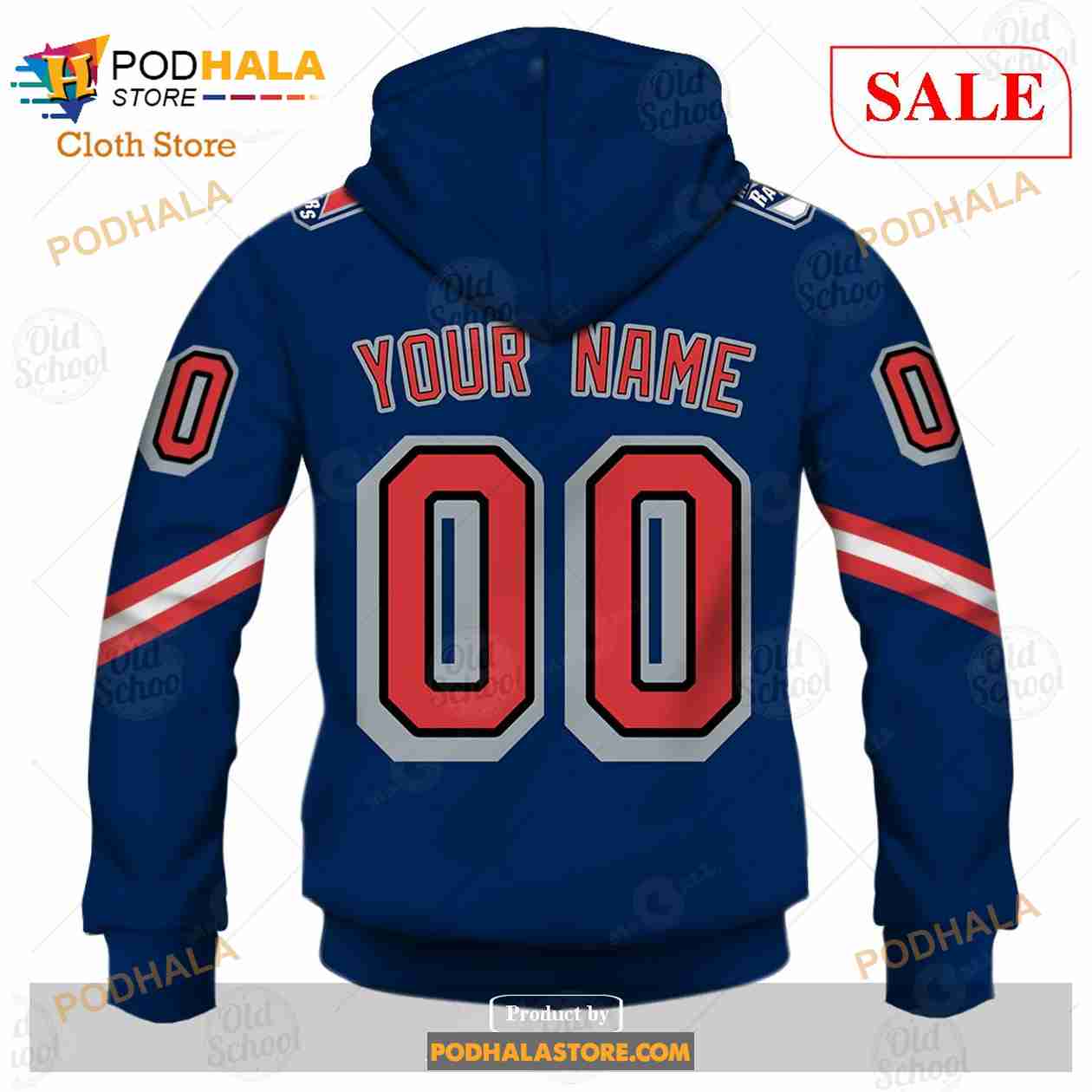 Custom Name And Number NHL New York Rangers Sweatshirt Hoodie 3D - Bring  Your Ideas, Thoughts And Imaginations Into Reality Today