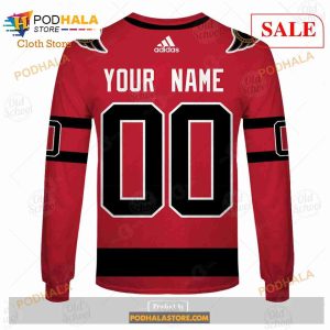 Custom Name And Number NHL Ottawa Senators Sweatshirt Hoodie 3d 8