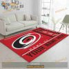 Custom Name Carolina Hurricanes Wincraft Nhl Area Rug For Christmas Living Room Rug