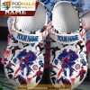 Custom Name Cosmic Spider Man Funny Crocband 3D Crocs