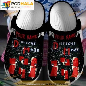 Custom Name Depeche Mode Band Crocband 3D Crocs