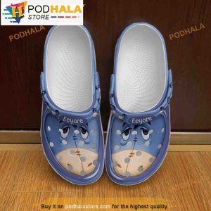 Custom Name Eeyore Winnie The Pooh Crocband 3D Crocs