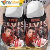 Custom Name Elvis Presley Crocband 3D Crocs Clog Shoes