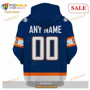 Custom Name Number NHL Reverse Retro Edmonton Oilers Shirt Hoodie 3d 3