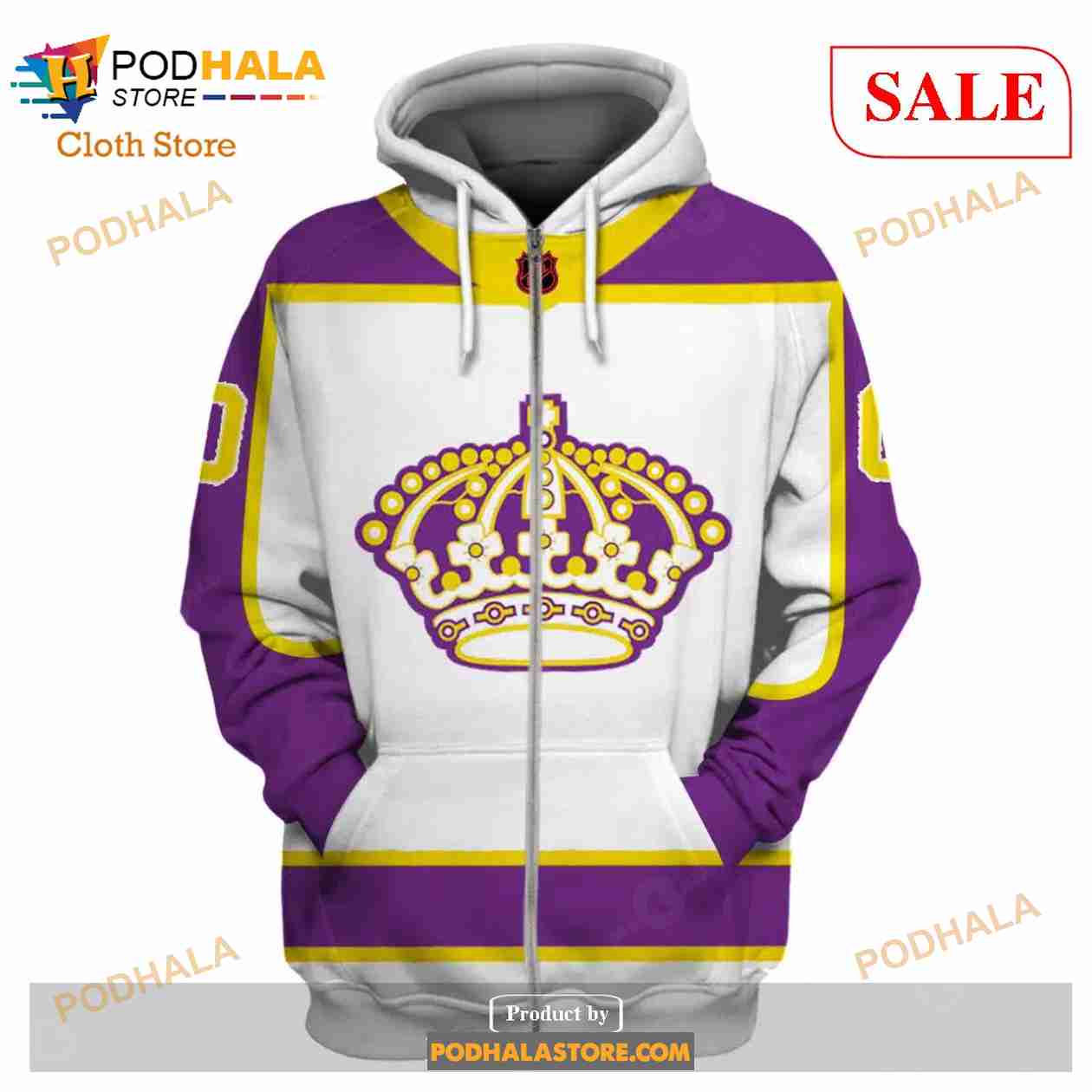 The best selling] Personalized NHL Los Angeles Kings Reverse Retro 2223  Style Best Combo 3D Shirt