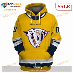 Custom Nashville Predators Sweatshirt NHL Hoodie 3D, Funny Christmas Gifts  - Bring Your Ideas, Thoughts And Imaginations Into Reality Today