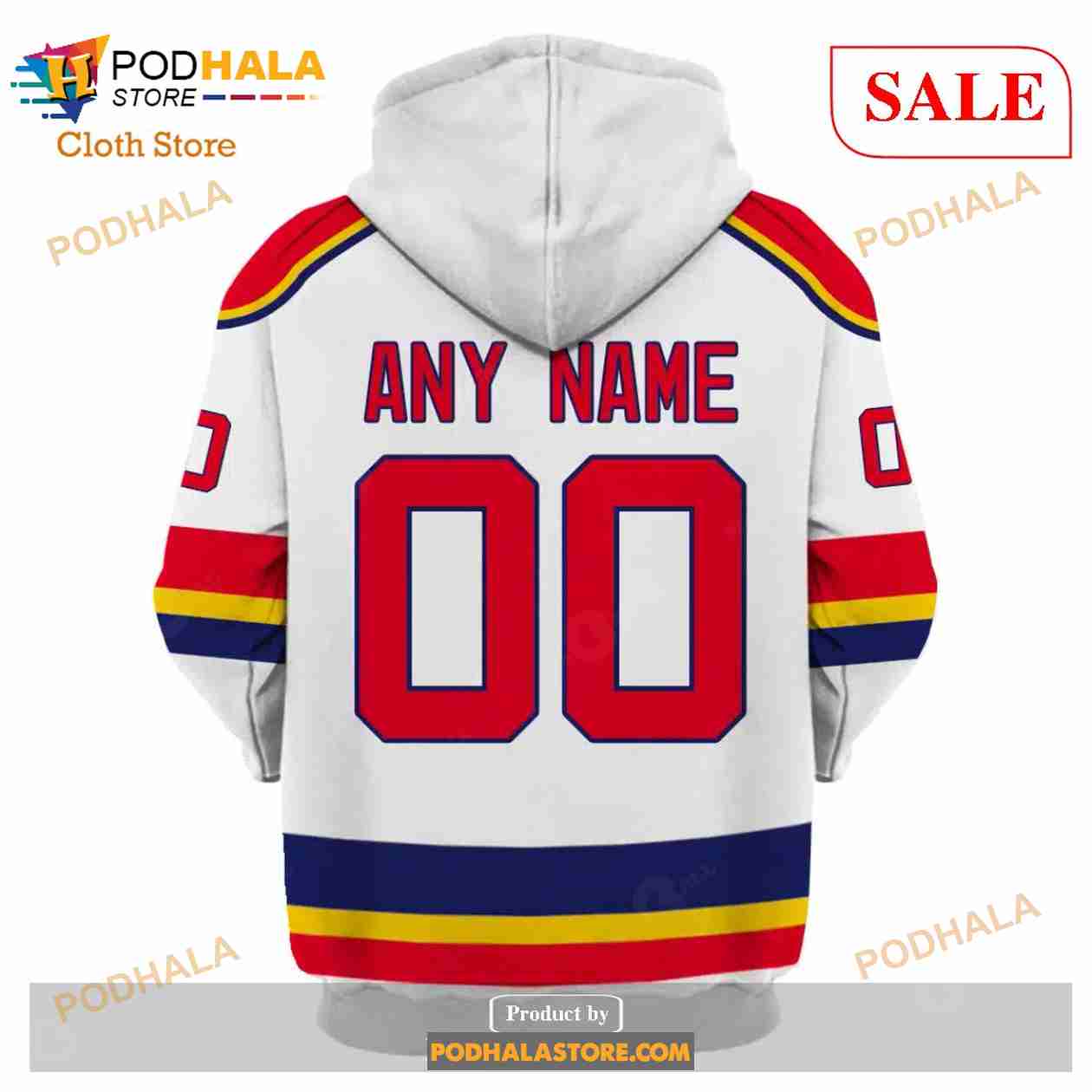 Personalized NHL New Jersey Devils Reverse Retro 3D Hoodie All