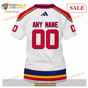 Custom Name Number NHL Reverse Retro New Devils Shirt Hoodie 3d 7