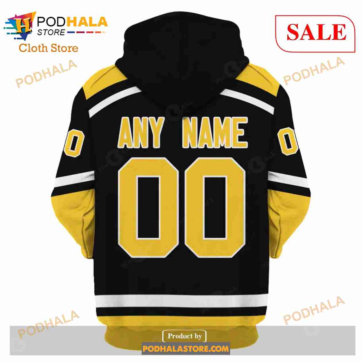 NHL Pittsburgh Penguins Custom Name Number 2023 Home Jersey T-Shirt