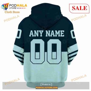 Custom Name Number NHL Reverse Retro Seattle Kraken Shirt Hoodie 3d 3