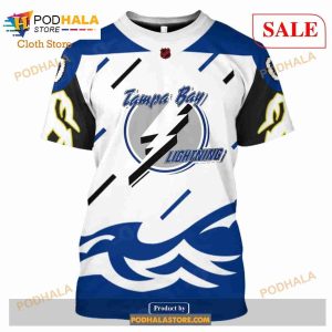 Custom Name Number NHL Reverse Retro Tampa Bay Lightning Shirt Hoodie 3d 6