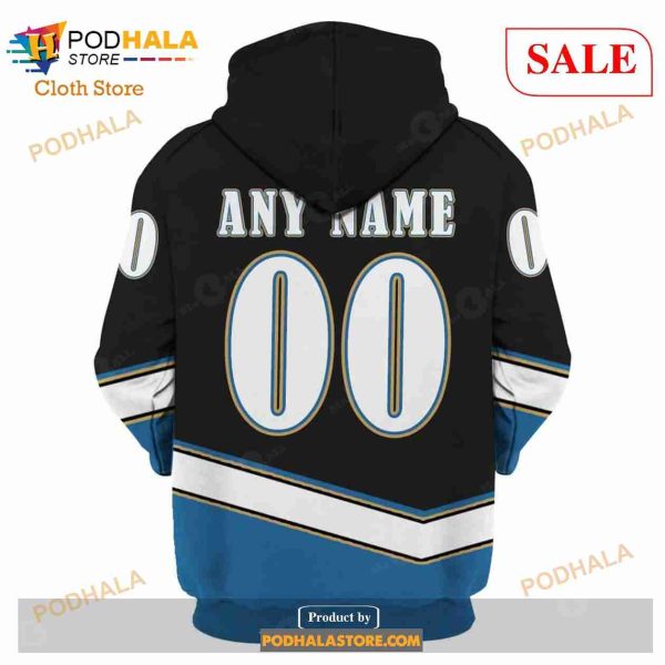 Custom Name & Number NHL Reverse Retro Washington Capitals Shirt Hoodie 3D