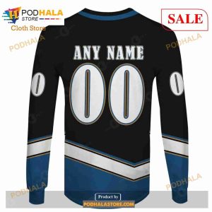 Custom Name Number NHL Reverse Retro Washington Capitals Shirt Hoodie 3d 5