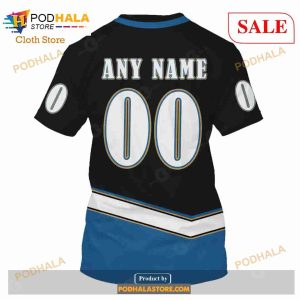 Custom Name Number NHL Reverse Retro Washington Capitals Shirt Hoodie 3d 7