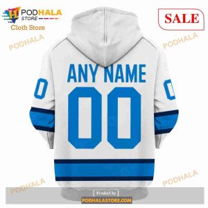 Custom Name Number NHL Reverse Retro Winnipeg Jets Shirt Hoodie 3d 3