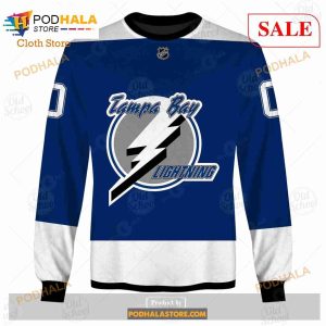 Custom Name Number Tampa Bay Lightning NHL Hawaiian Shirt - Owl Fashion Shop