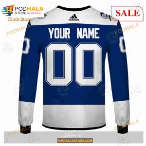 Custom Name Number NHL Tampa Bay Lightning Reverse Retro Alternate Shirt Hoodie 3d 8