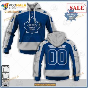 NHL Toronto Maple Leafs Custom Name Number Military Jersey Camo Fleece Oodie