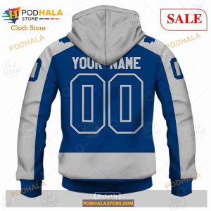 Custom Name Number NHL Toronto Maple Leafs Reverse Retro Alternate Shirt Hoodie 3d 6