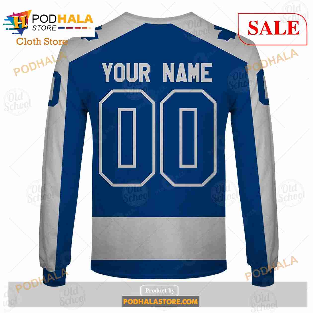 NHL Toronto Maple Leafs Custom Name Number Reverse Retro 2022 Jersey T-Shirt