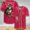 Custom Name Scary Michael Myers Pumpkin Miller High Life 3D Baseball Jersey