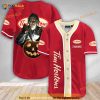 Custom Name Scary Michael Myers Pumpkin Tim Hortons 3D Baseball Jersey