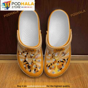 Custom Name Tiger Winnie The Pooh Crocband 3D Crocs