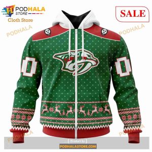 Custom Nashville Predators Christmas Apparel Sweatshirt Nhl Hoodie 3d 2