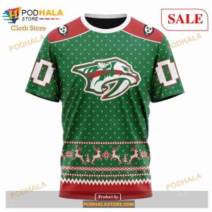 Custom Nashville Predators Christmas Apparel Sweatshirt Nhl Hoodie 3d 6