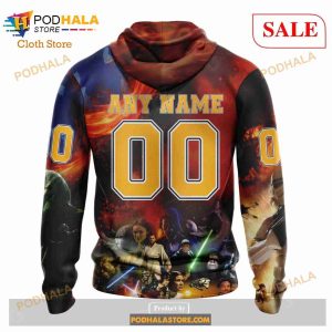 Custom Nashville Predators Design X Star War Sweatshirt Nhl Hoodie 3d 3