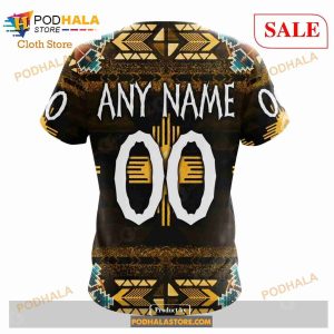 Custom Nashville Predators Native Costume Sweatshirt Nhl Hoodie 3d 7