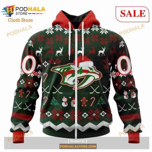 Custom Nashville Predators Sweatshirt Nhl Hoodie 3d Funny Christmas Gifts 2