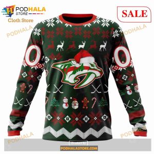 Custom Nashville Predators Sweatshirt Nhl Hoodie 3d Funny Christmas Gifts 4