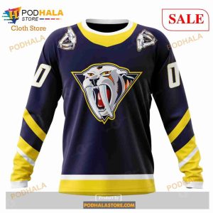 Custom Nashville Predators Unisex With Retro Concepts Sweatshirt Nhl Hoodie 3d 4